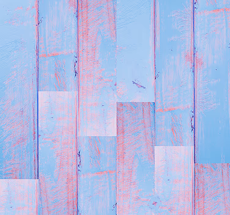 Textured Abstract Panels wood effect wallpaper - TenStickers