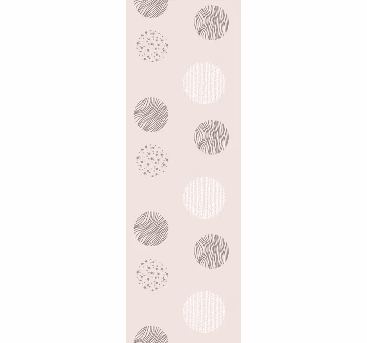 Circular Pattern Motif wallpaper geometric - TenStickers