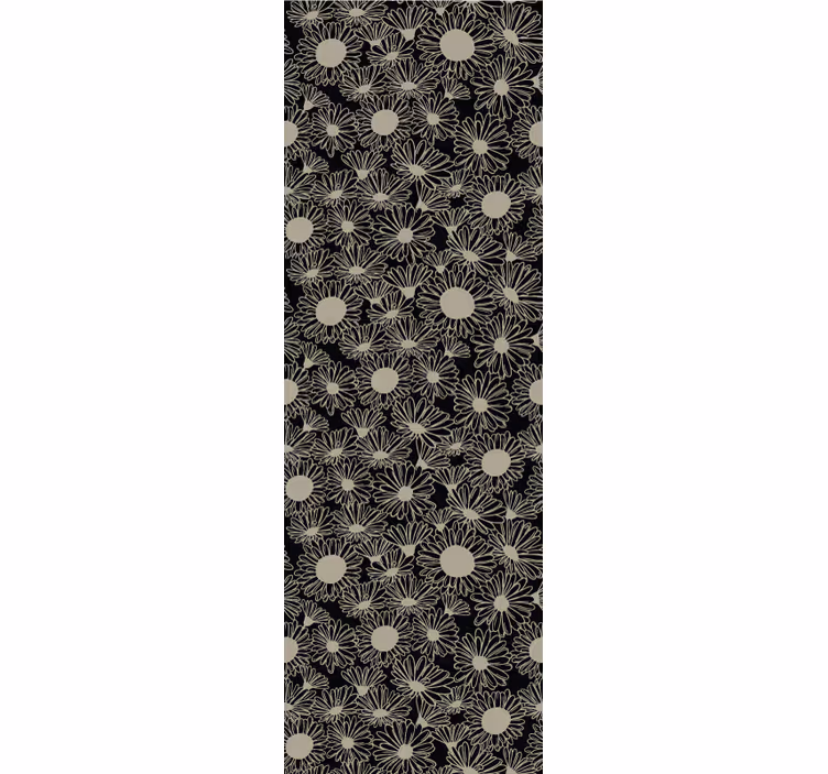 Floral Dotted Pattern floral wallpaper - TenStickers