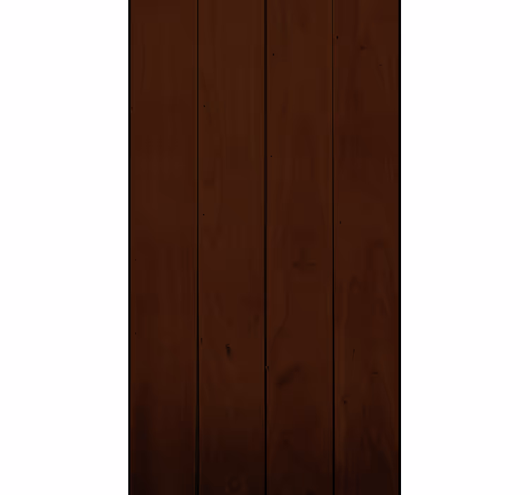 Wood Paneling wood effect wallpaper - TenStickers