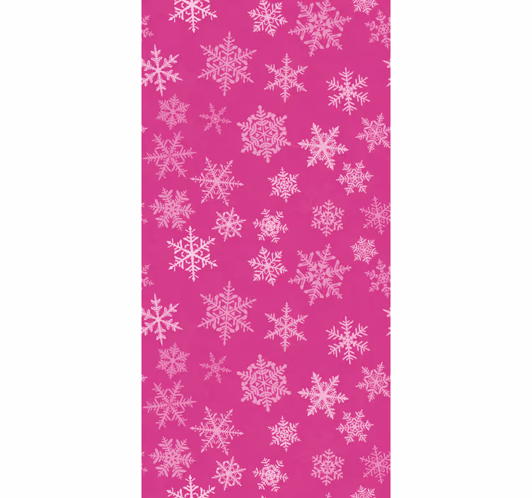 Holiday Snowflakes holiday christmas wallpaper - TenStickers