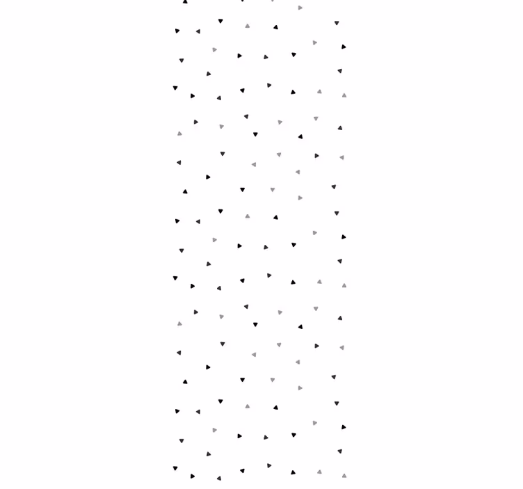 Scattered Triangles wallpaper geometric - TenStickers