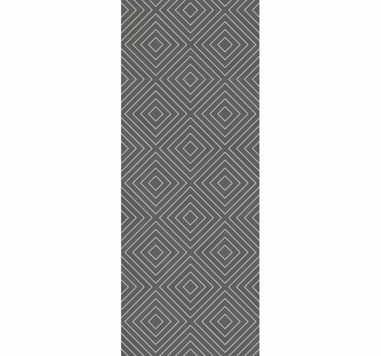 Diamond Geometric wallpaper geometric - TenStickers
