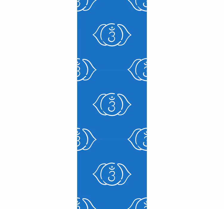 Fish Pattern Motif fishes wallpaper - TenStickers