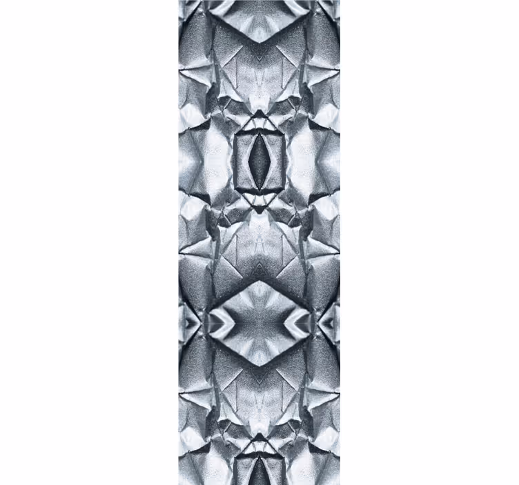 Geometric Cushioned abstract wallpaper - TenStickers