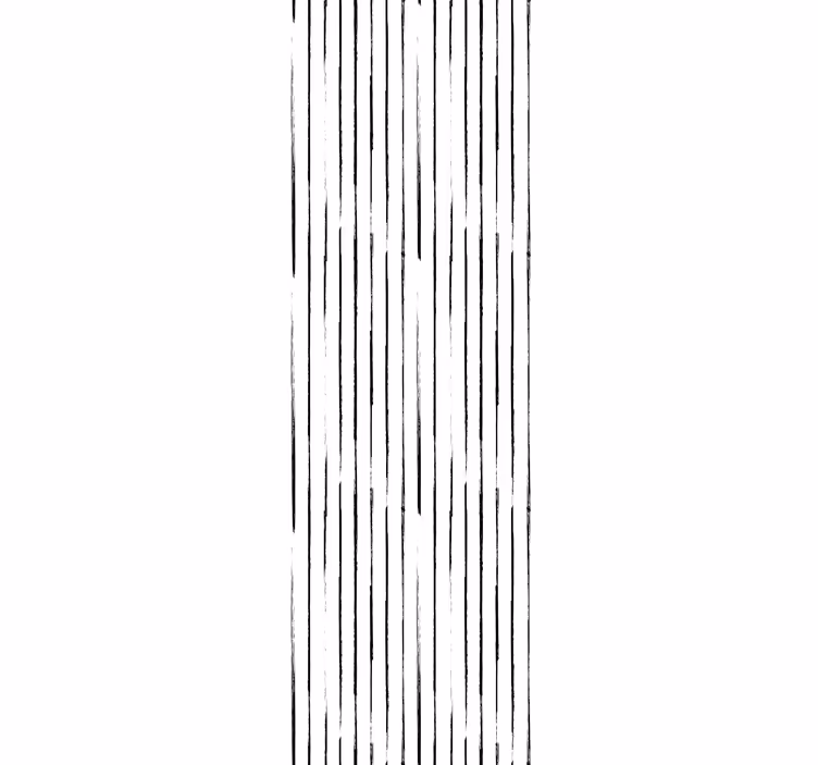 Minimalist Stripe Design wallpaper vertically striped - TenStickers