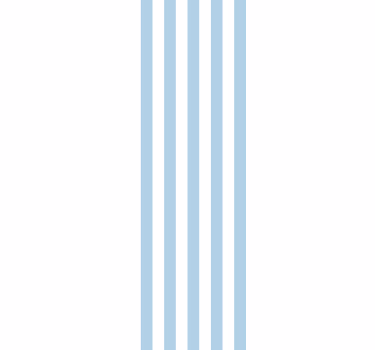 Striped Baby Room wallpaper vertically striped - TenStickers