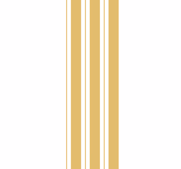 Elegant Striped Decor wallpaper horizontal stripes - TenStickers