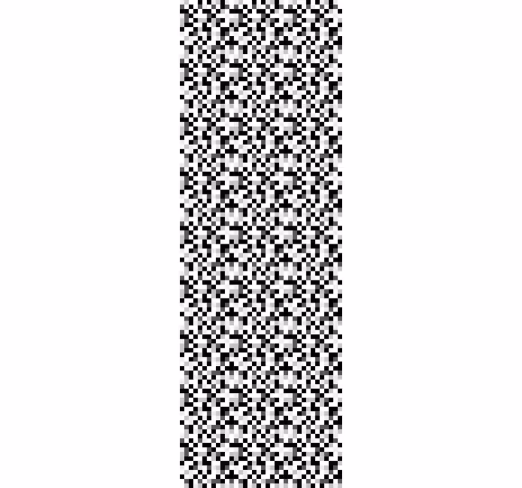 Geometric Houndstooth wallpaper geometric - TenStickers
