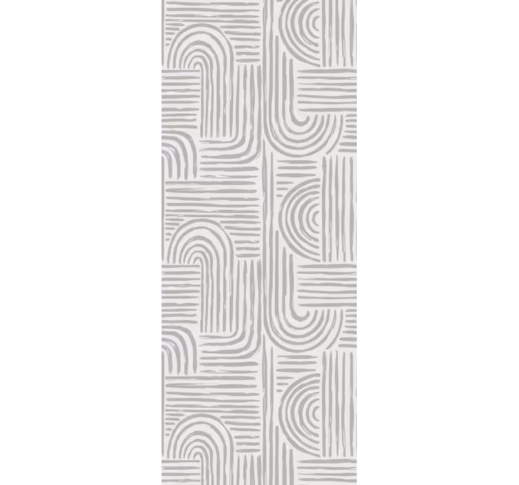 New modern style beige pattern wallpaper - TenStickers