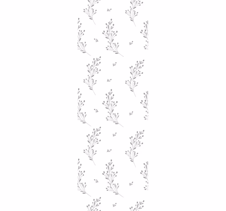 Beige floral elegance flowers wallpaper - TenStickers