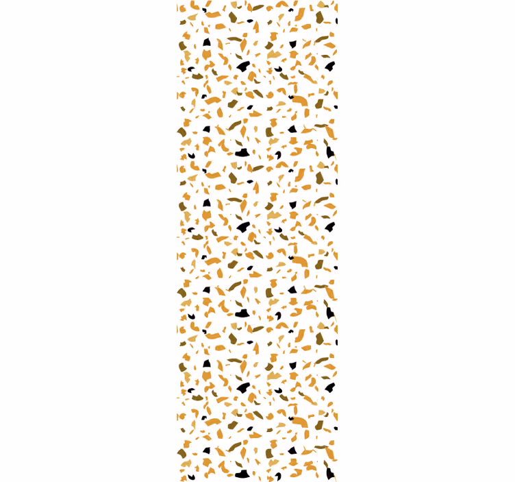 Abstract terrazzo shapes textured wallpaper - TenStickers