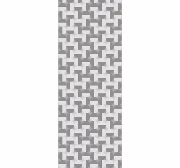 3D Cube Patterns wallpaper geometric - TenStickers
