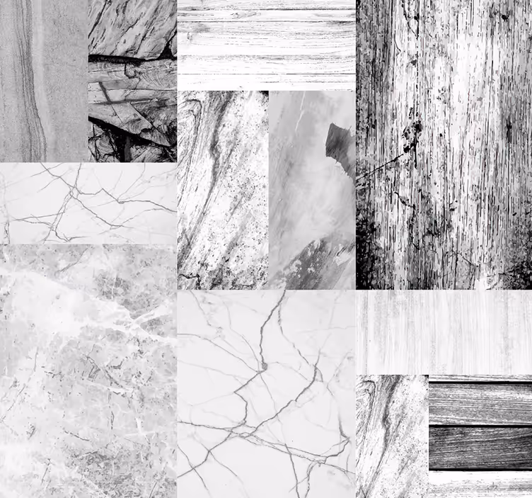 Modern Marble Textured Space living area wallpaper - TenStickers