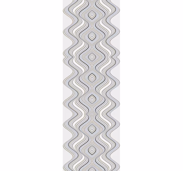 Classic style striped flint Stone wallpaper - TenStickers