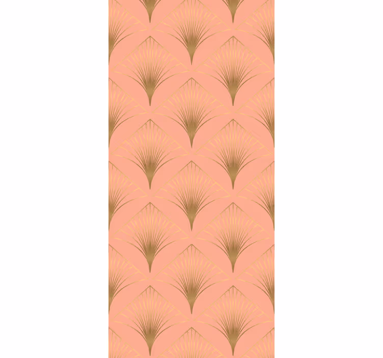Elegant palm trees pattern floral wallpaper - TenStickers