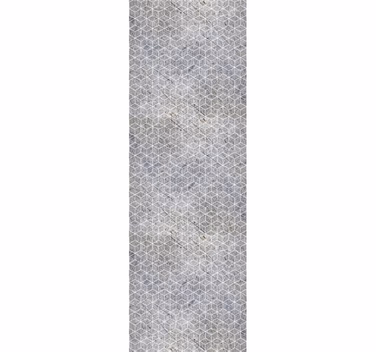 Wallpaper geometric patterned surface - TenStickers