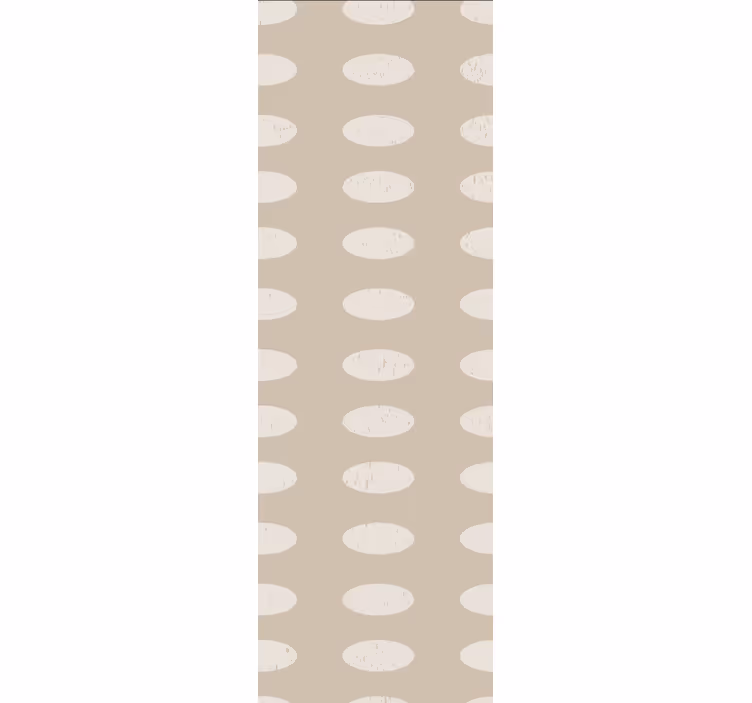 Oval Pattern Design polka dots wallpaper - TenStickers