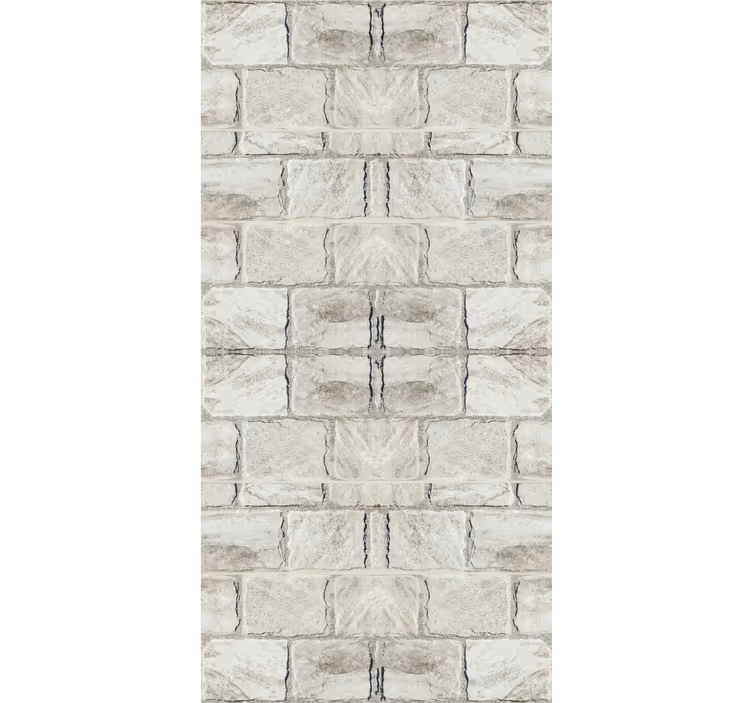 Organise brick pattern stone effect wallpaper - TenStickers