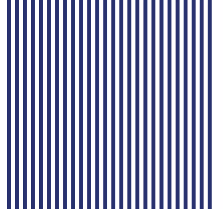 Navy blue colour wallpaper vertically striped - TenStickers