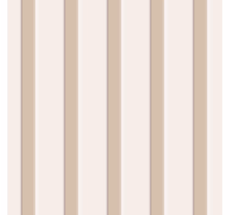 Beige stripes hallway wallpaper - TenStickers
