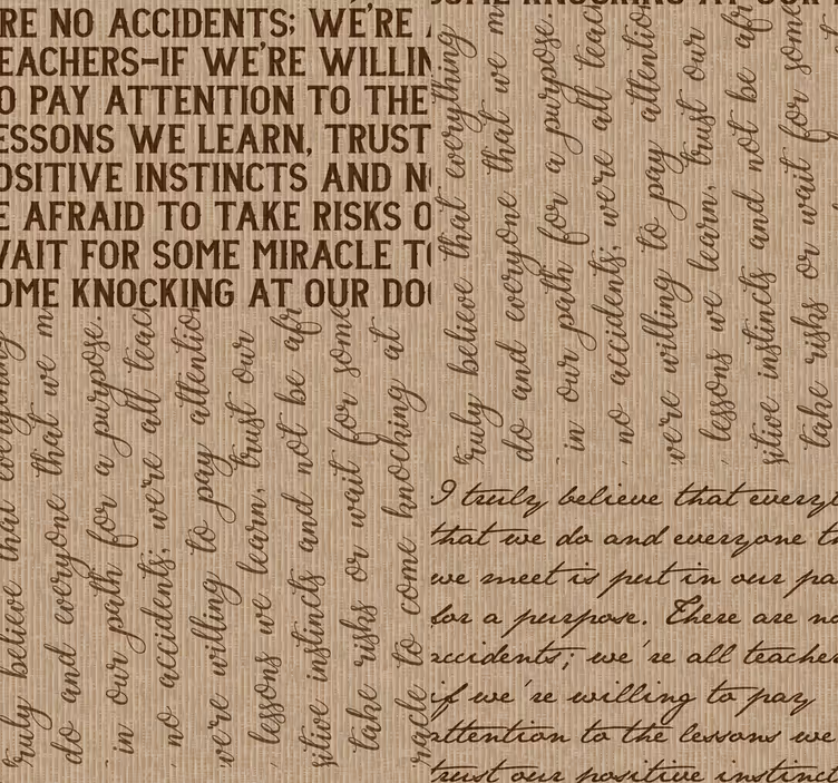 Inspirational Phrases lettering wallpaper - TenStickers