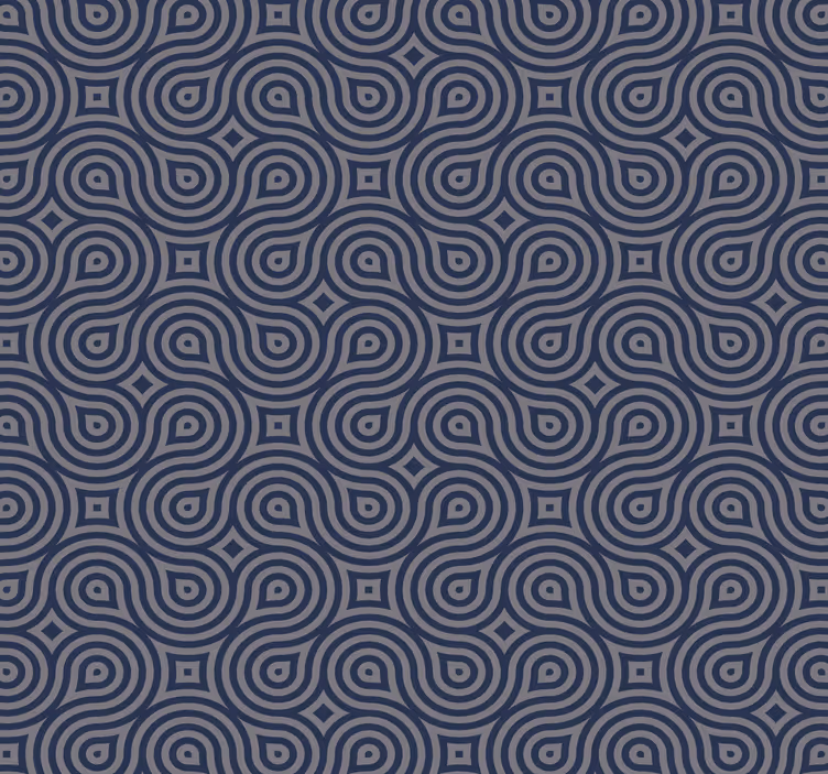 Geometric Serenity wallpaper geometric - TenStickers