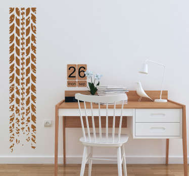 Decorative Tyre Track Wall Sticker