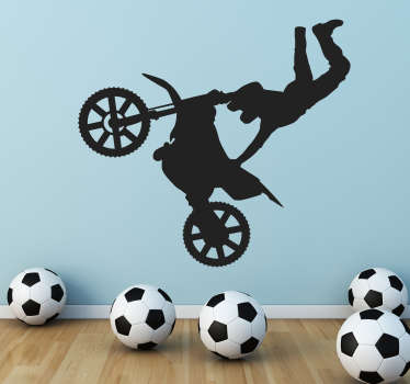 Motocross Jump Wall Sticker