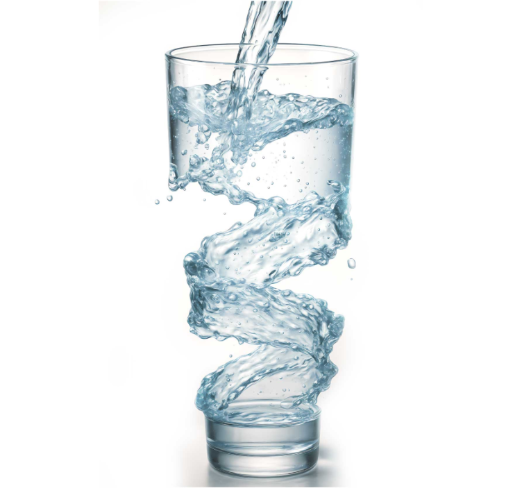 Glass of water  blind kitchen - TenStickers