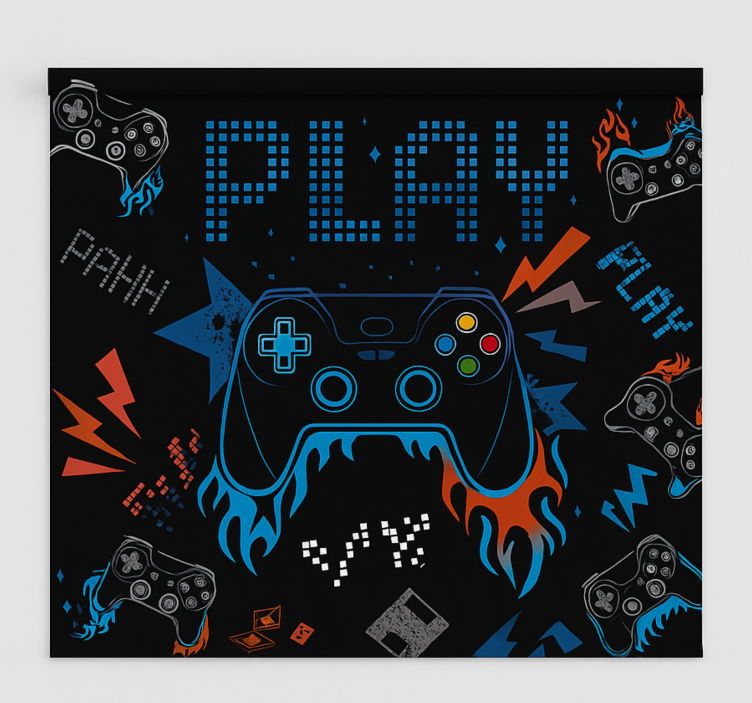 Retro punk game console  blind geek - TenStickers