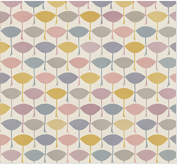 Scandinavian blind with vibrant hummingbirds design - TenStickers