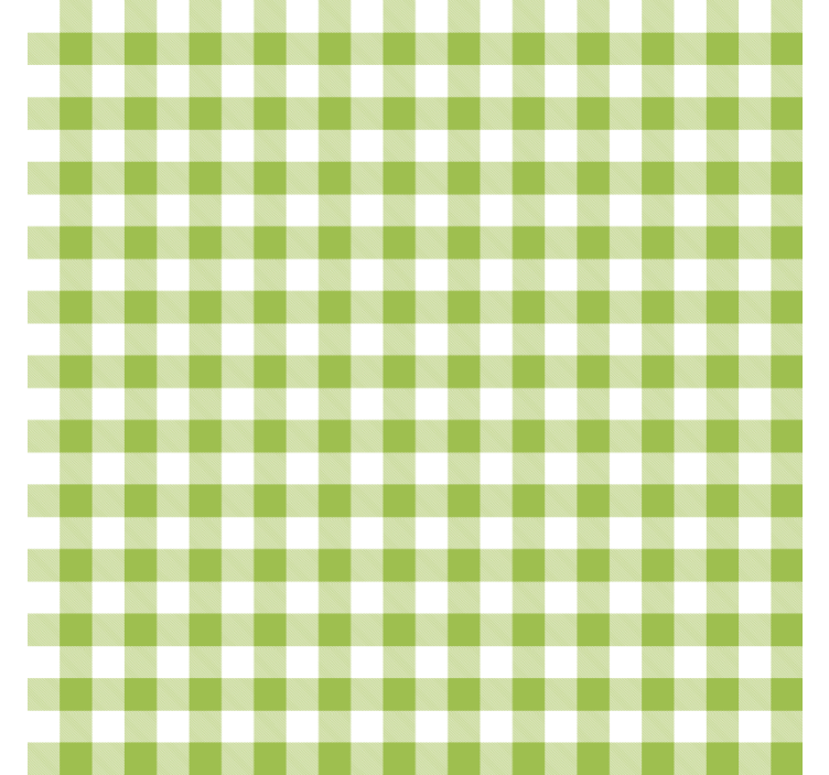 Dining room blind in gingham check pattern - TenStickers