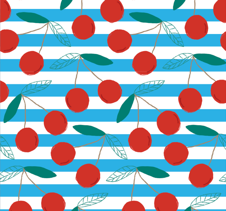 Blind kitchen abstract fruit design - TenStickers