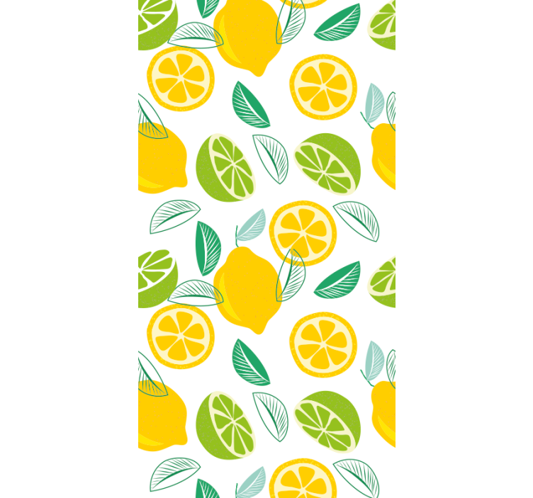 Blind kitchen citrus design - TenStickers
