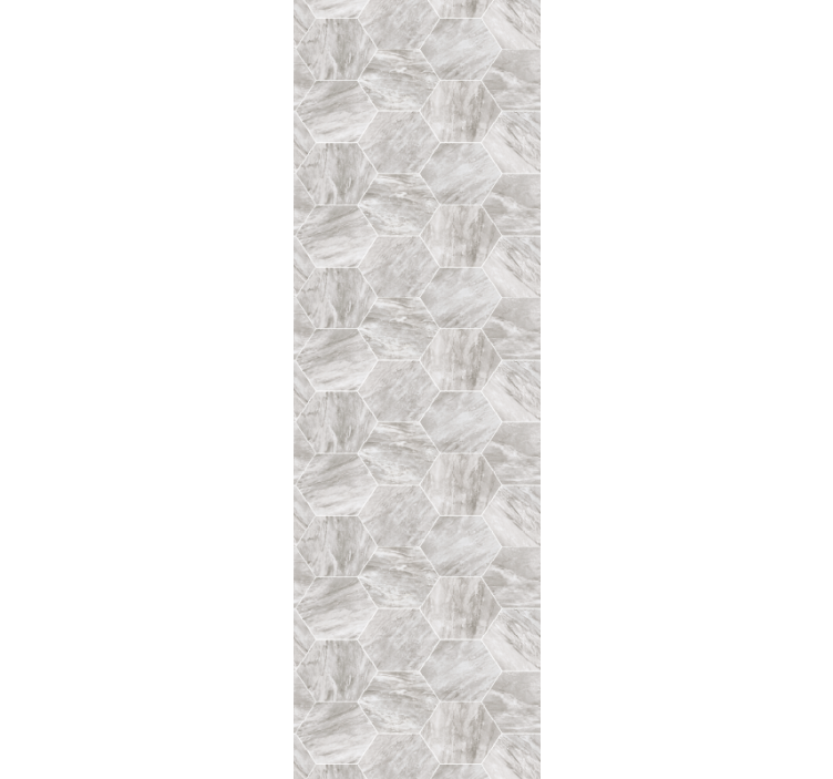 Blind kitchen gold marble hexagonal design - TenStickers