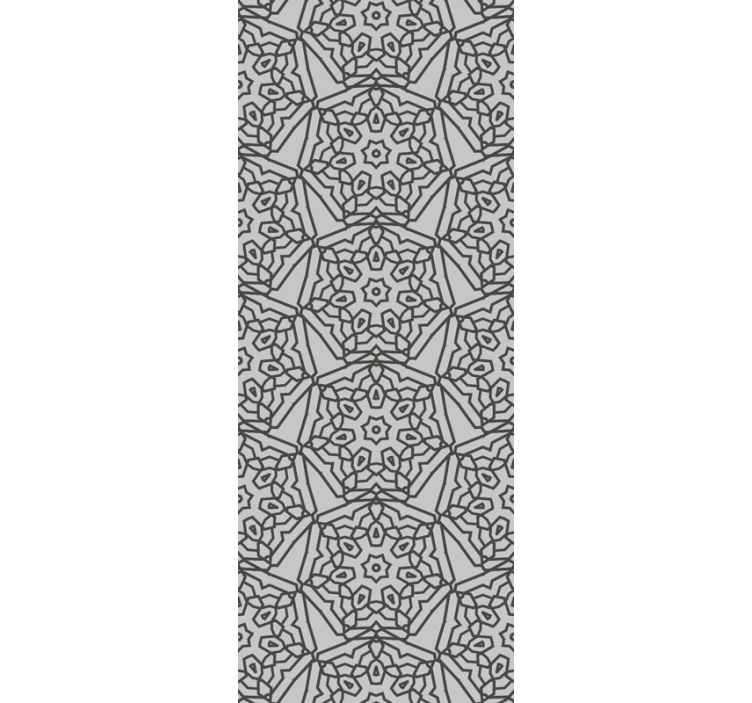 Blind kitchen abstract arabic tile design - TenStickers