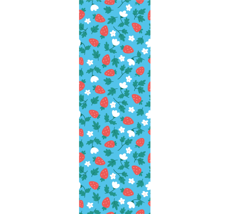 Blind kitchen colorful fruits and flower design - TenStickers