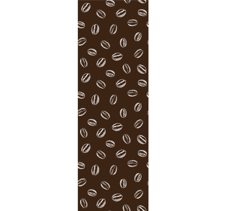 Blind kitchen coffee beans seamless pattern - TenStickers