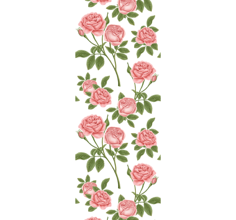 Blind kitchen floral rose design - TenStickers