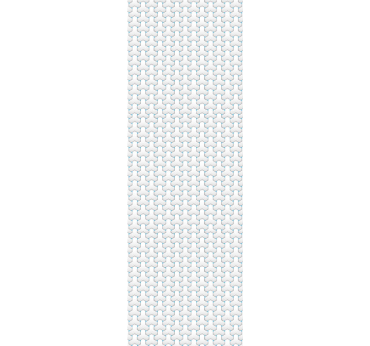 Dining room blind in woven fabric - TenStickers