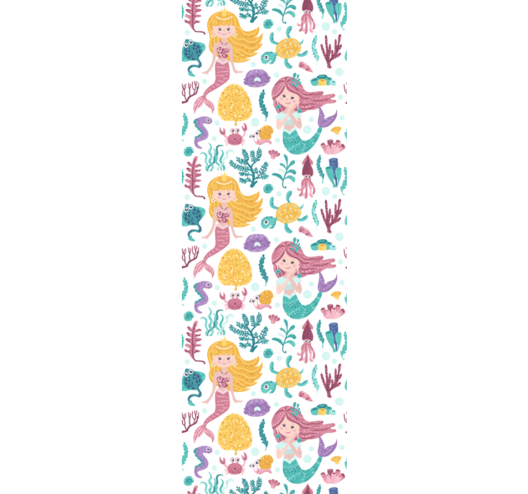 Blind children mermaid journey - TenStickers