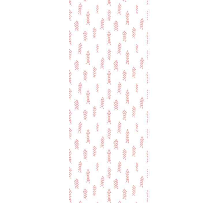 Blind children pink arrows pattern on white background - TenStickers