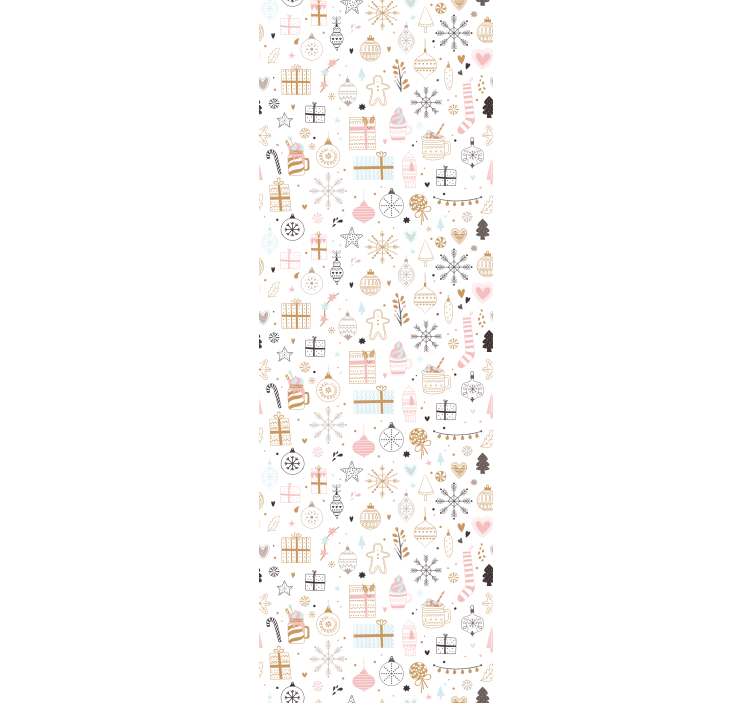 Blind children winter holiday design - TenStickers