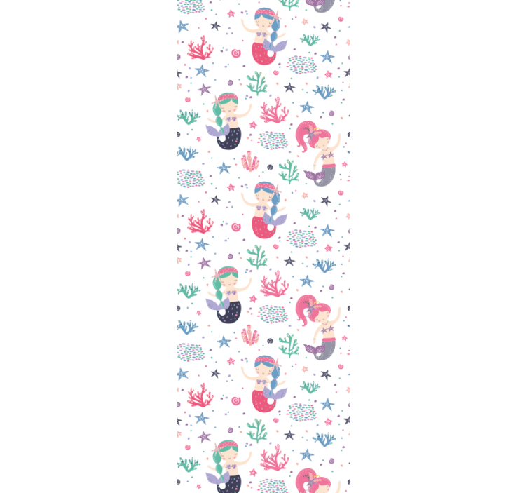 Blind children mermaids undersea adventure - TenStickers