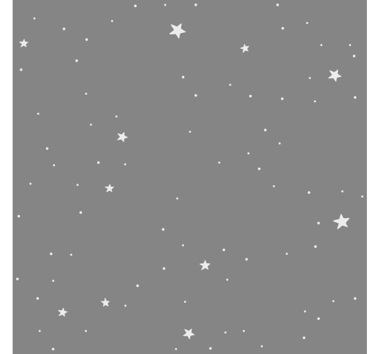 Blind children white stars on a gray background - TenStickers