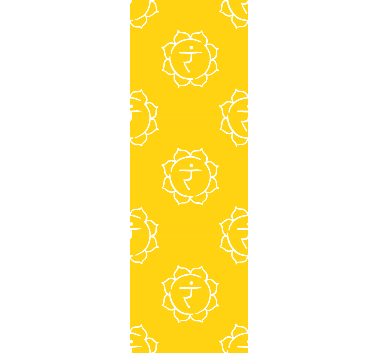 Blind office solar plexus chakra icon - TenStickers