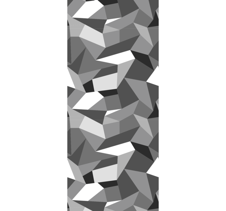 Blind office black and white triangles - TenStickers