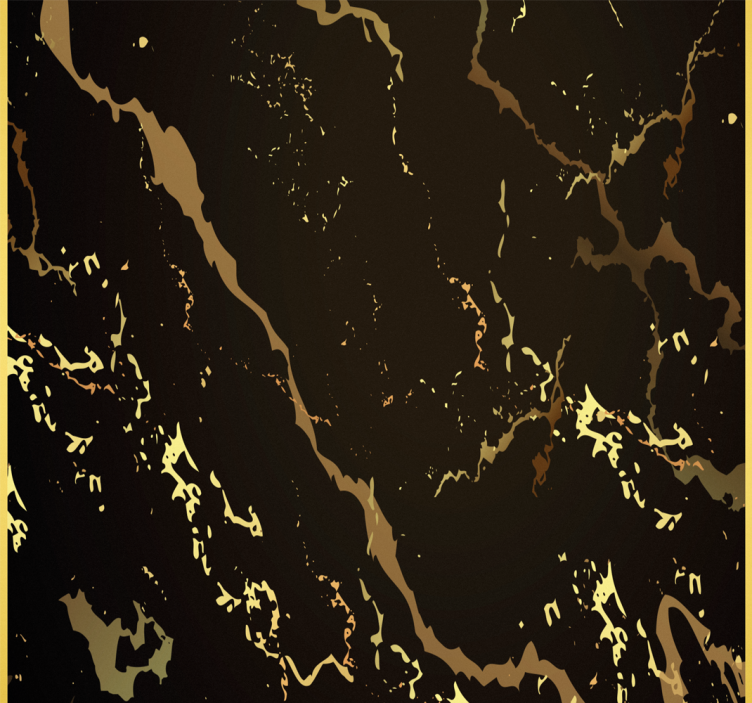 Blind office marble texture black gold - TenStickers