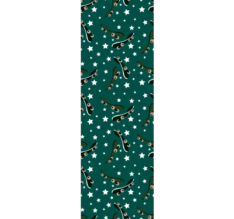 Blind teens skate and stars - TenStickers